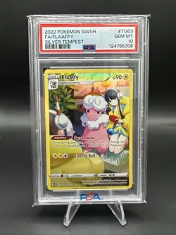 PSA 10 Gem Mint 2022 Pokemon SWSH FA/Flaaffy Silver Tempest #TG03 - Image 1