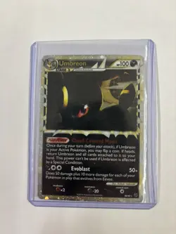 Pokemon TCG Umbreon Prime 86/90 Undaunted Holo Rare 2010 - Image 1