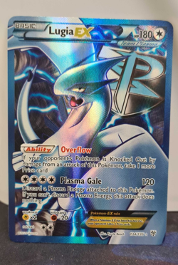 Pokemon TCG Lugia EX Team Plasma 134/135 Full Art Plasma Storm 2012 LP - Image 1