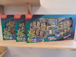 Pokemon TCG Crown Zenith Sea and Sky Premium Collection Box Set Lot of 3 - Image 1