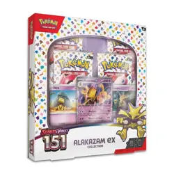 Alakazam Ex Collection Box Scarlet & Violet 151 Pokemon 2023 Factory Sealed - Image 1