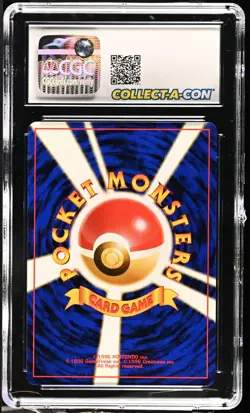 CGC 10 Gem Mint Porygon #137 Japanese Base Set 1996 Pokemon - Image 2