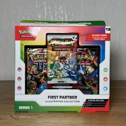 Pokemon TCG First Partner Illustration Collection Series 1 - Brand New, Sealed - Image 1
