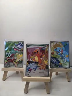 Pokemon TCG First Partner Illustration Collection Series 1 Kanto GEN 1 Starters - Image 1