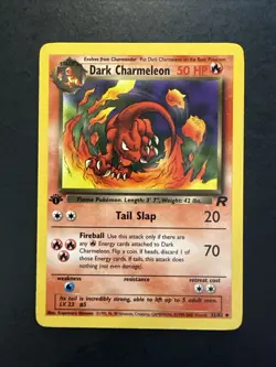 Dark Chameleon 1st Edition Pokemon 32/82 Team Rocket - Image 1