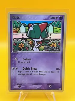 Ralts Ex Delta Species 81/113 Reverse Holo Stamped Pokemon NM - Image 1