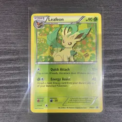 Leafeon - BW87 Black and White Promos Pokemon tcg. Light played condition. - Image 1