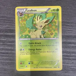Leafeon - BW87 Black and White Promos Pokemon tcg. Light played condition. - Image 2