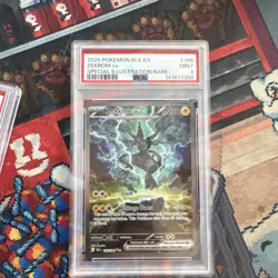 Pokemon TCG Zekrom ex Sv: Black Bolt Special Illustration Rare Holo PSA 9 166/0… - Image 1