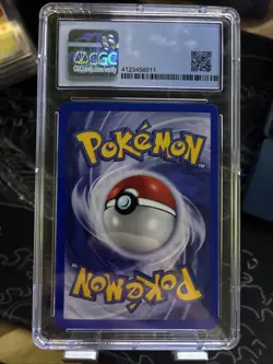 CGC 8.5 ROCKET'S MOLTRES 12 GYM HEROES UNLIMITED HOLO POKEMON MINT - Image 2