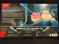 Pokemon TCG Snorlax ex and Blissey ex Special Collection Box In hand Christmas - Image 2