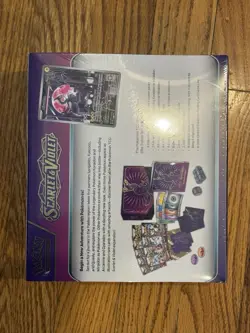 Pokemon Scarlet & Violet Elite Trainer Box Miraidon New In Box Factory Sealed - Image 3