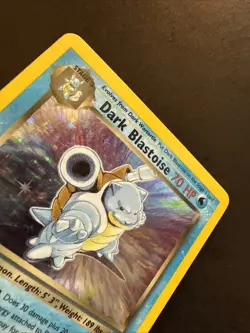 Dark Blastoise Holo Rare Legendary Collection 4/110 Pokemon - Image 5