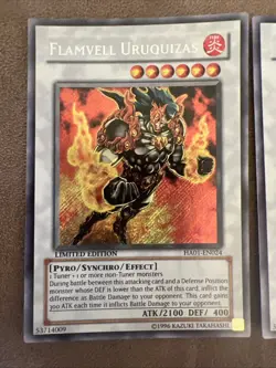 Flamvell Uruquizas HA01-EN024 Hidden Arsenal Limited Edition LP Yu-Gi-Oh TCG - Image 2