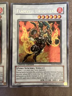 Flamvell Uruquizas HA01-EN024 Hidden Arsenal Limited Edition LP Yu-Gi-Oh TCG - Image 3