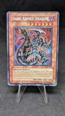 Dark Armed Dragon - PTDN-EN019 - Yugioh TCG - Secret Rare - Miscut Corners - HP - Image 3