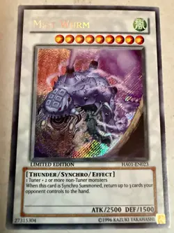 Yugioh Mist Wurm HA01-EN023 Secret Rare Limited Edition NM - Image 2