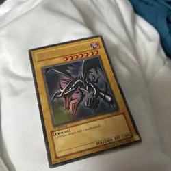 Yu-Gi-Oh Red-Eyes B. Dragon SDJ-001 Ultra Rare 1st Edition LP/MP Condition - Image 4