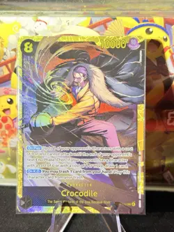 OP14-120 Crocodile SEC One Piece The Azure Sea's Seven English Near Mint #5 - Image 1