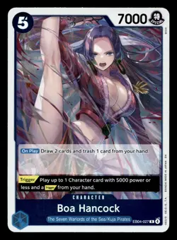Boa Hancock EB04-027 The Azure Sea's Seven One Piece NM - Image 1