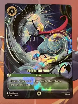 Disney Lorcana Freeze The Vine Enchanted 231/204 Winterspell - Image 1