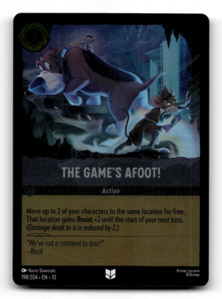 COLD FOIL - Disney Lorcana The Game's Afoot! - Whispers in the Well - Image 1