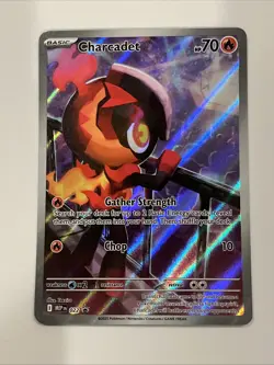 Charcadet 022 Me: Mega Evolution Holo Promo NOT SEALED Full Art Pokemon Card - Image 1