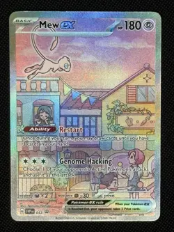 Mew EX SVP 053 Pokemon TCG Scarlet & Violet 151 UPC Promo Card NM Condition - Image 1