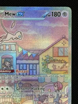 Mew EX SVP 053 Pokemon TCG Scarlet & Violet 151 UPC Promo Card NM Condition - Image 4