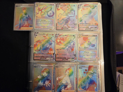 rainbow rare pokemon cards lot of 19 - Image 1