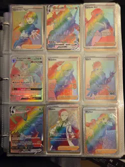 rainbow rare pokemon cards lot of 19 - Image 3