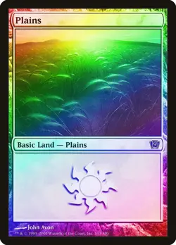 Plains (333) FOIL 9th Edition NM Basic Land MAGIC THE GATHERING CARD ABUGames - Image 1