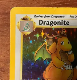 Dragonite 1st Edition Fossil Holo Rare 4/62 1999 Pokemon TCG WOTC Damaged Card - Image 5