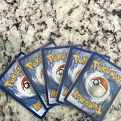 Pokemon TCG Holo V 5 Card Lot Reshiram Hisuian Arcanine Mawile Oranguru - Image 2
