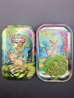 Pokemon TCG- ALL 8 EEVEELUTION MINI TIN SET w/ Coins & Cards Empty No Packs - Image 1