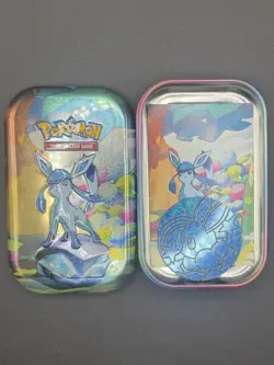 Pokemon TCG- ALL 8 EEVEELUTION MINI TIN SET w/ Coins & Cards Empty No Packs - Image 3
