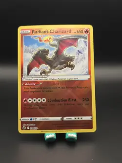 Pokemon Radiant Charizard Card 020/159 Crown Zenith MINT/NM Condition - Image 1