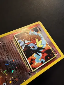 Entei Reverse Holo Black Star Promo Card 34 Pokemon - Image 3