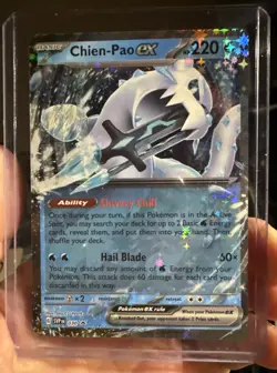 Chien-Pao EX 030 Sv: Scarlet & Violet Holo Promo Cards, NM - Image 1