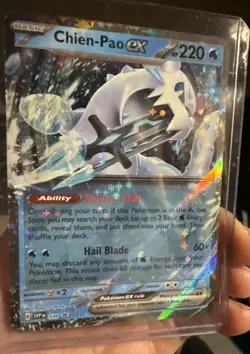 Chien-Pao EX 030 Sv: Scarlet & Violet Holo Promo Cards, NM - Image 2