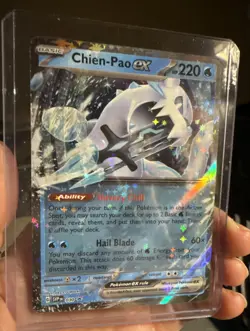 Chien-Pao EX 030 Sv: Scarlet & Violet Holo Promo Cards, NM - Image 3