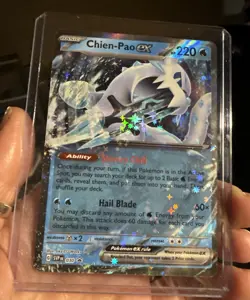 Chien-Pao EX 030 Sv: Scarlet & Violet Holo Promo Cards, NM - Image 4