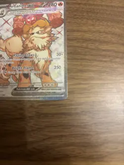 Card Arcanine ex SR 224/198 Pokemon Scarlet and Violet ENGLISH UNPLAYED - Image 5