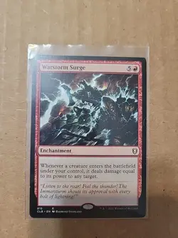 MTG Warstorm Surge #815 CLB Battle for Baldur's Gate Normal R NM Magic Card - Image 1
