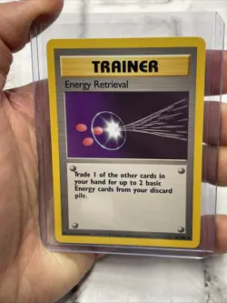 Energy Retrieval 81/102 - NM/MT Base Set Pokemon Card Vintage Vtg Nintendo TCG - Image 1