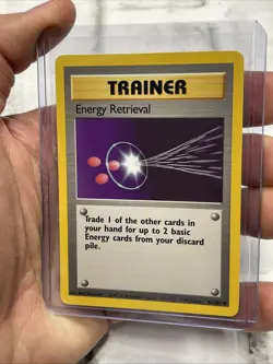 Energy Retrieval 81/102 - NM/MT Base Set Pokemon Card Vintage Vtg Nintendo TCG - Image 2