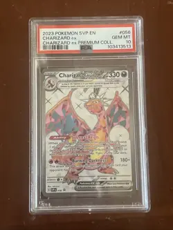 Charizard ex 056 Sv: Scarlet & Violet Promo Cards Holo PSA 10 - Image 1