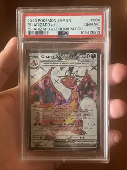 Charizard ex 056 Sv: Scarlet & Violet Promo Cards Holo PSA 10 - Image 3