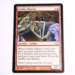 MTG Red - Goblin Matron - Elves vs Goblins Duel Deck - Magic the Gathering - Image 1