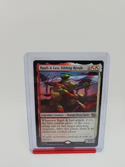 MTG Teenage Mutant Ninja Turtles - Raph & Leo, Sibling Rivals #166 - Image 1